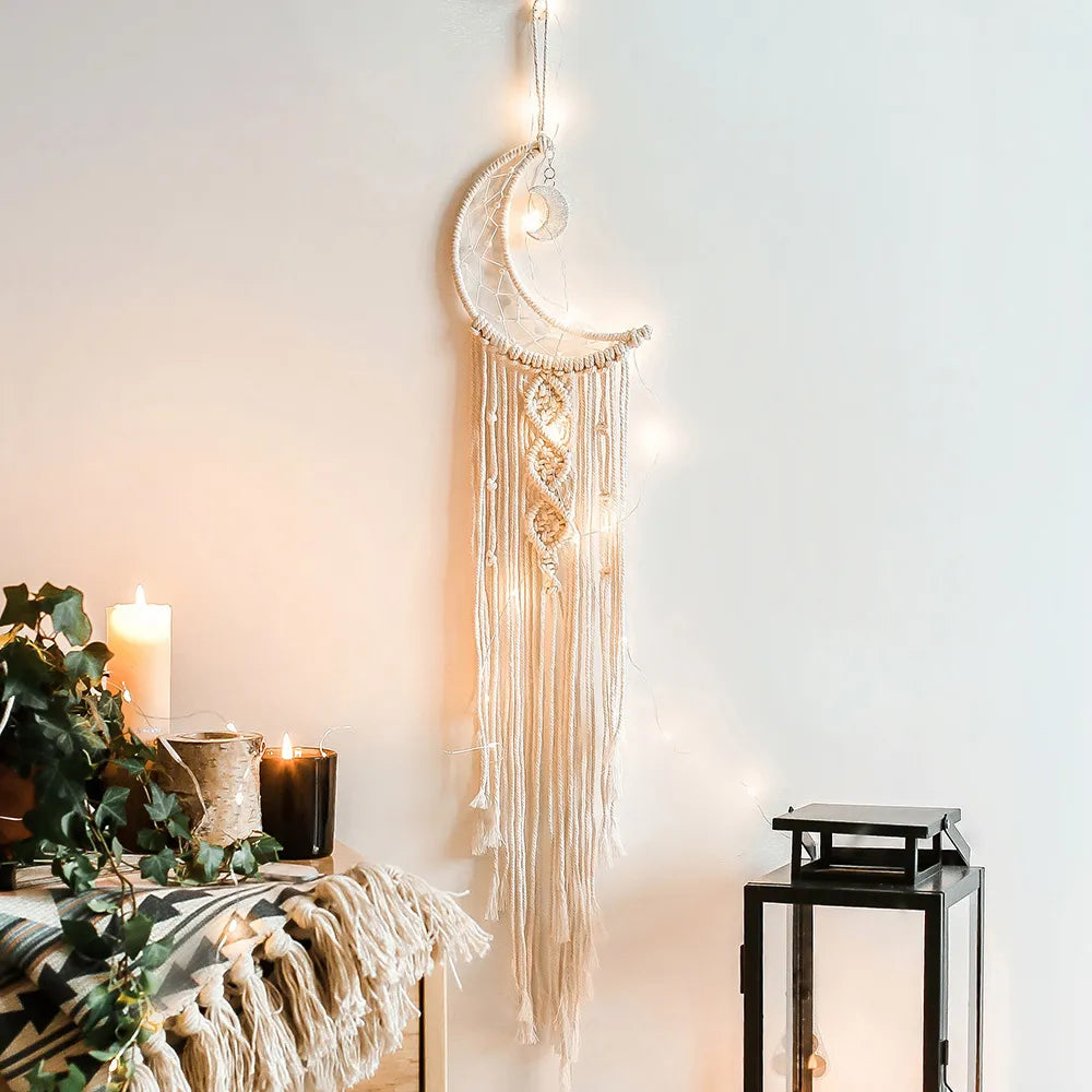 Macrame Dream Catcher Boho Home Decor