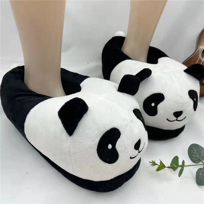 Cartoon Plush Funny Animal Slippers