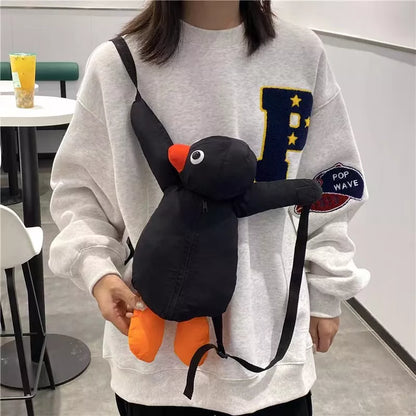 Penguin Cute Plush Backpack