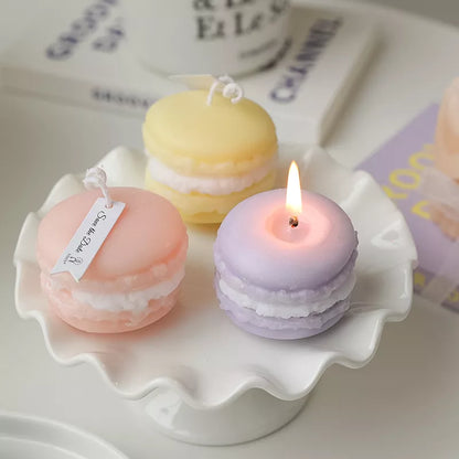 Macaron Shape Silicone Mold for Cooking, Candle, Soap, Handicraft etc.