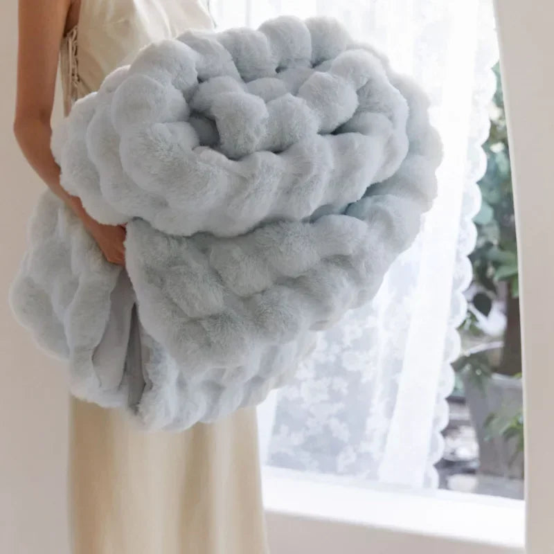 High-end Fluffy Soft Fur Plush Blanket