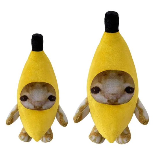 Banana Cat Meme Plush Toy