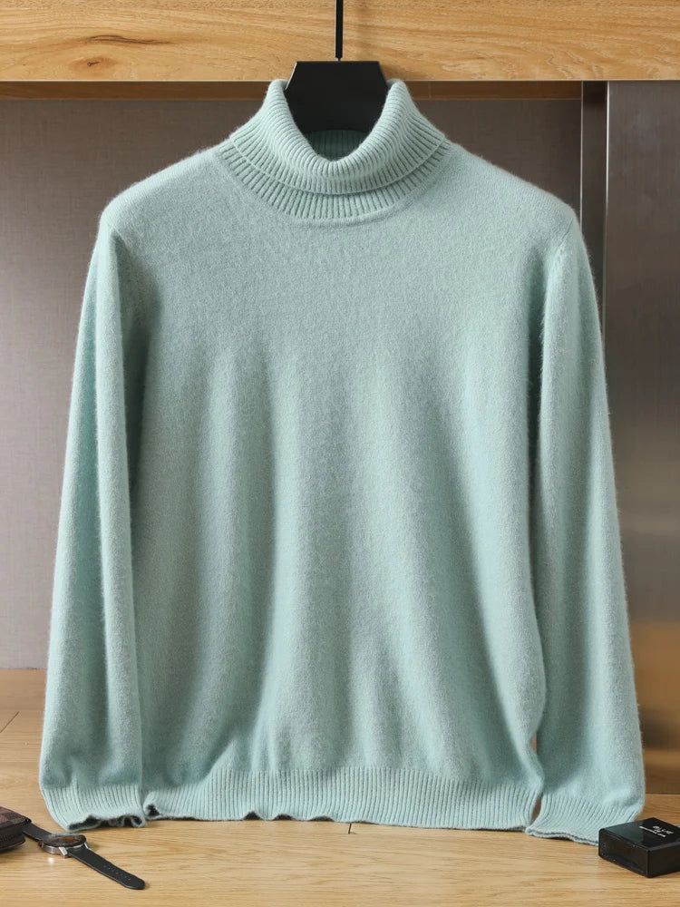 Mink Velvet Cashmere Men Pullover