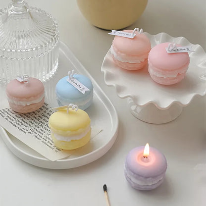 Macaron Shape Silicone Mold for Cooking, Candle, Soap, Handicraft etc.