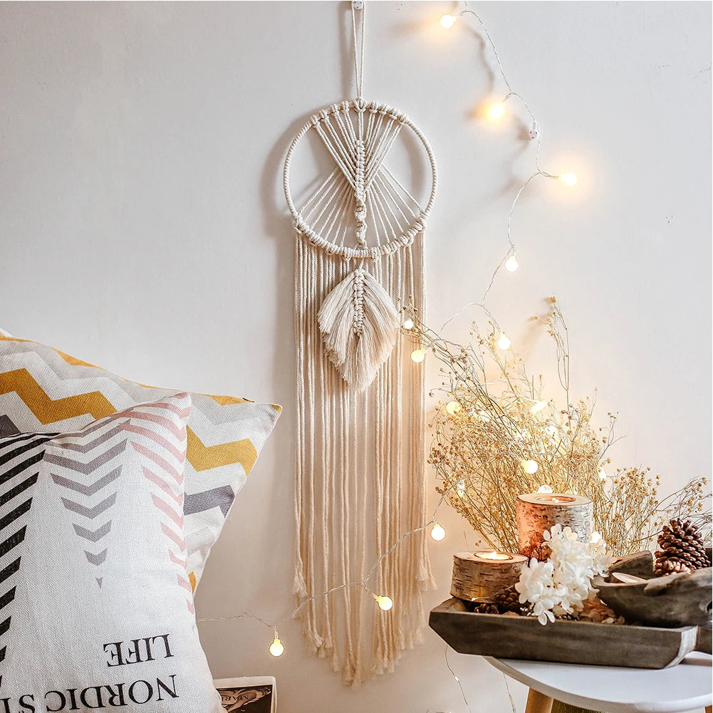 Macrame Dream Catcher Boho Home Decor