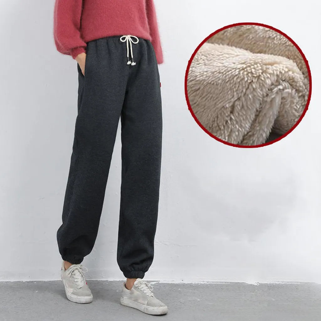 Warm Soft and Thick Home Women Leggings Pants