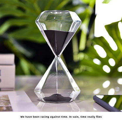 Diamond Sandglass Hourglass Multiple Color 5-60 Minutes