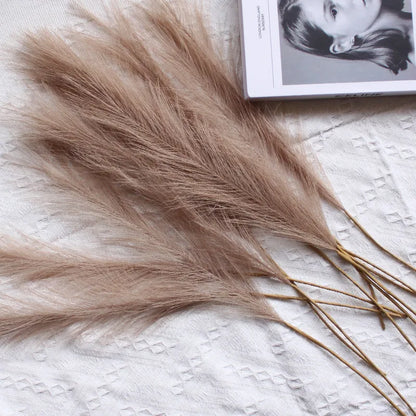 Fluffy Pampas Grass Boho Decor 55 cm