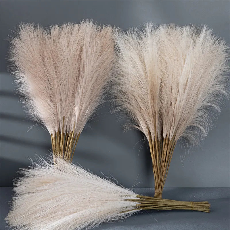 Fluffy Pampas Grass Boho Decor 55 cm