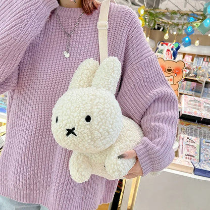 Cute Kawaii Bunny Plush Shoulder Bag