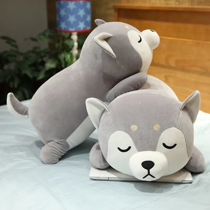 Shiba Inu & Corgi Dog Plush Toy Pillow