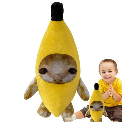 Banana Cat Meme Plush Toy