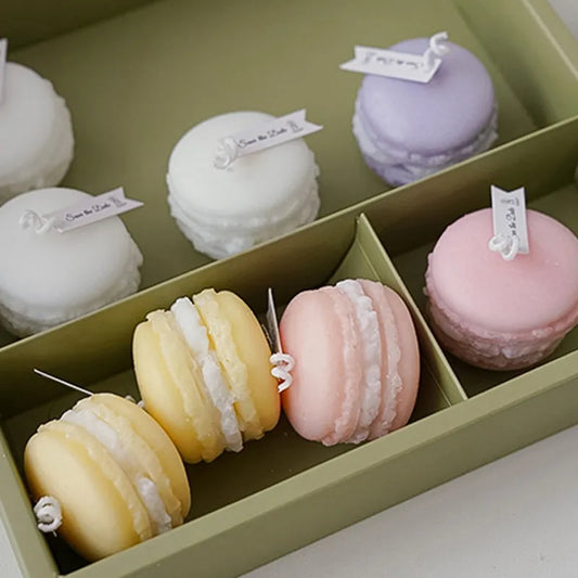 Macaron Scented Colored Candle