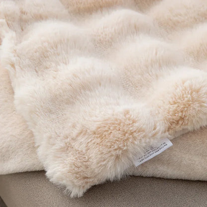 High-end Fluffy Soft Fur Plush Blanket