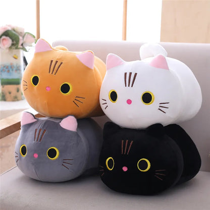 Cute Cat Stuffed Plush Toy Pillow 25cm