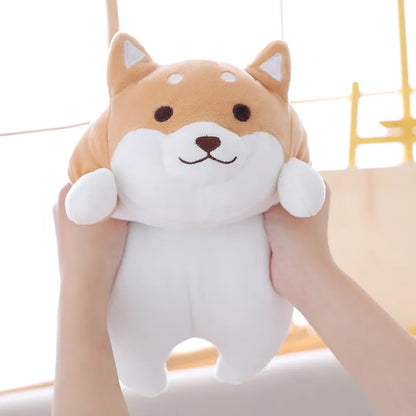 Shiba Inu & Corgi Dog Plush Toy Pillow