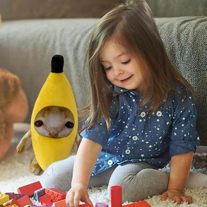 Banana Cat Meme Plush Toy