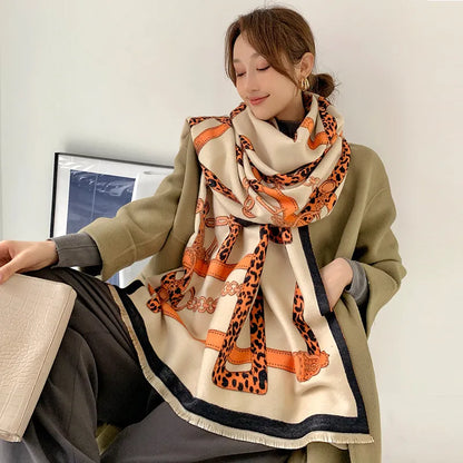 Wide Heigh Fashion Women Cashmere Scarf Shawl