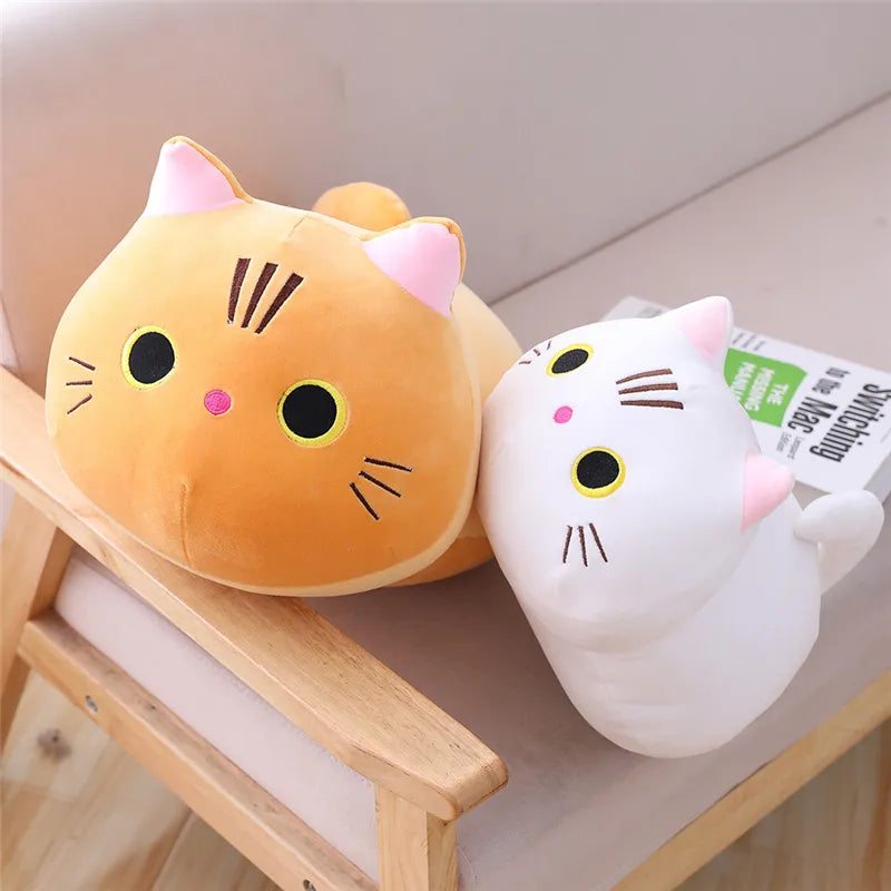 Cute Cat Stuffed Plush Toy Pillow 25cm