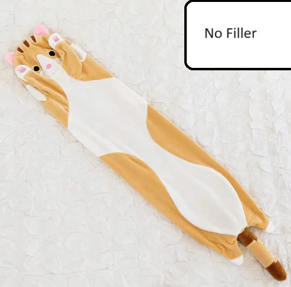 Long Cat Pillow Stuffed Plush Toy 50-130cm